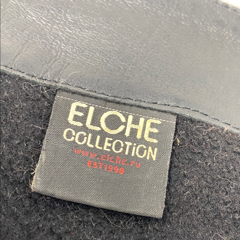 🌸 SALE 🌸 ELCHE Woman’s Leather Boot Black Size EUR 39, US 9 - Picture 11 of 11